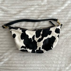 Cow Print Shoulder Bag